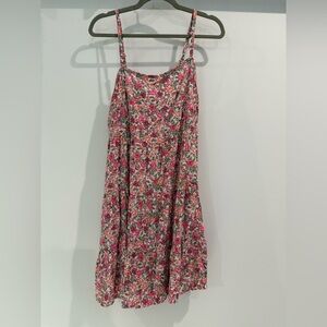 Floral Spaghetti Strap Dress